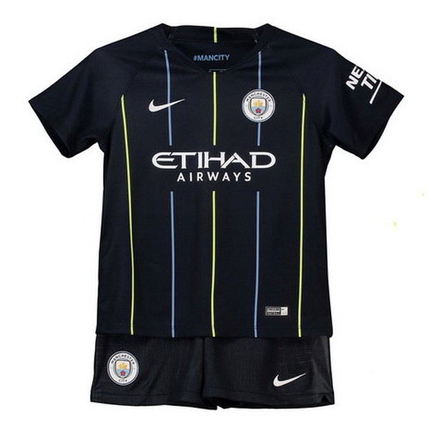 Camiseta Manchester City 2ª Niños 2018/19 Azul